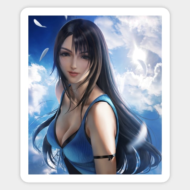 Rinoa Sticker by Sakimi Chan Art